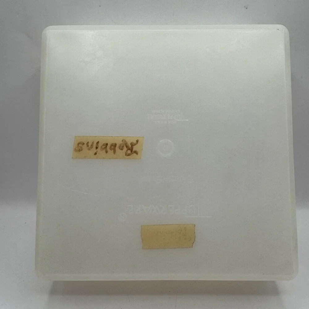Tupperware Food Storage Set 3pc Yellow Sheer Rectangular Round‎ Shaker Vintage
